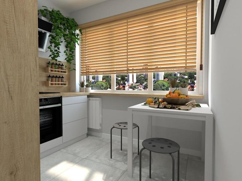 Kuchnia w małym mieszkaniu