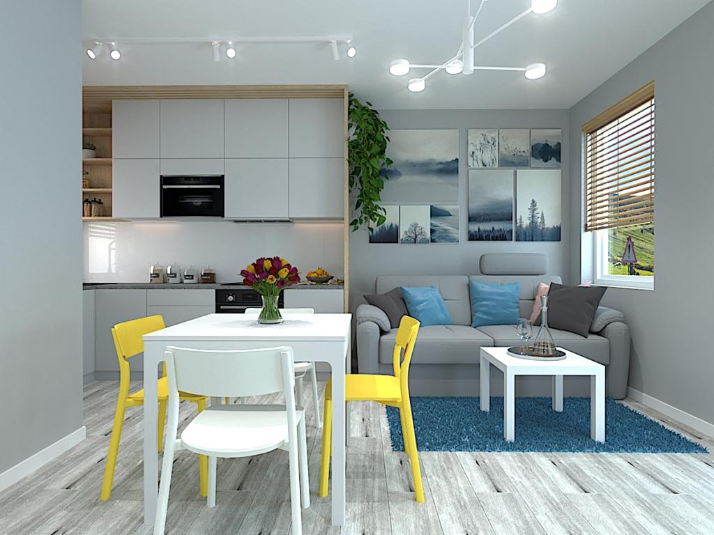 Zdjęcia małego mieszkania