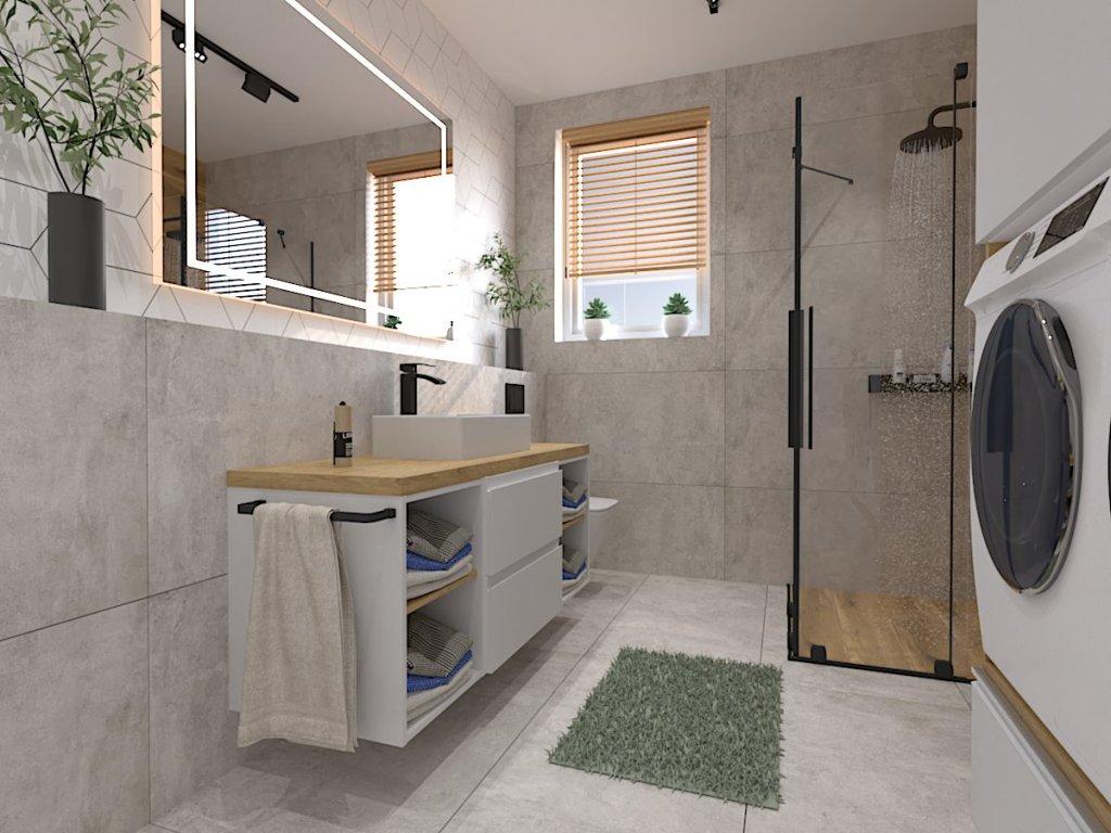 wizualizacja łazienki