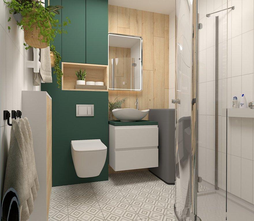 Projekt łazienki w stylu boho Ruda śląska