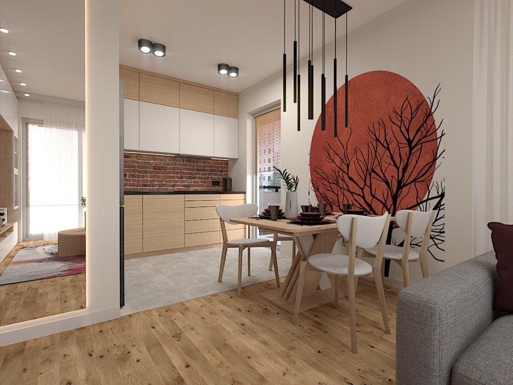 Kuchnia w mieszkaniu w mieszkaniu Czeladź