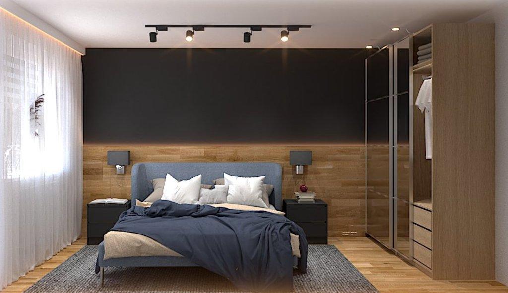 Sypialnia w mieszkaniu 38 m2
