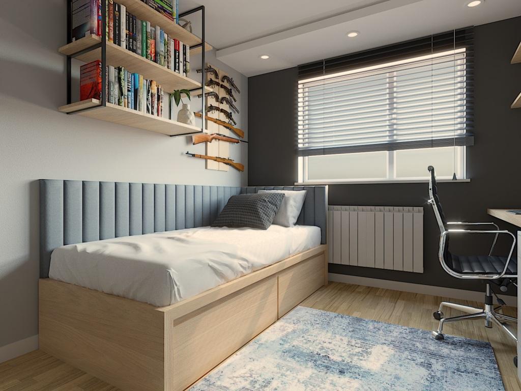 Pokój Dla Chłopca 10m2: Harmonia Kolorów i Funkcjonalność