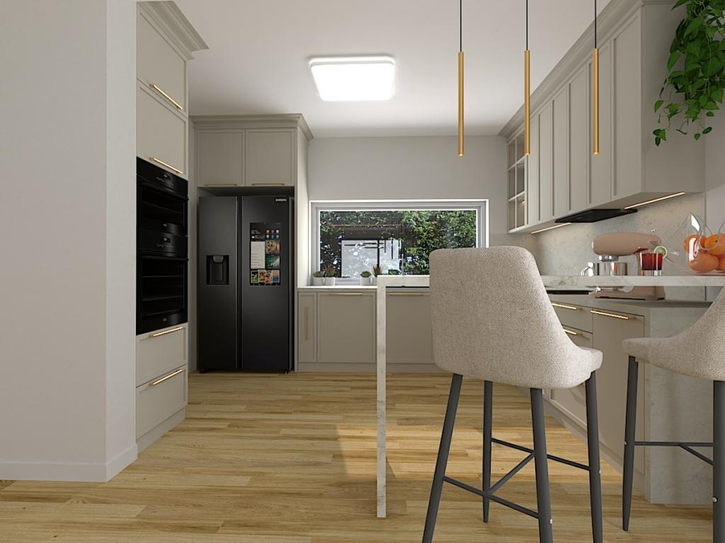 Inspiracja na kuchnię w stylu glamour