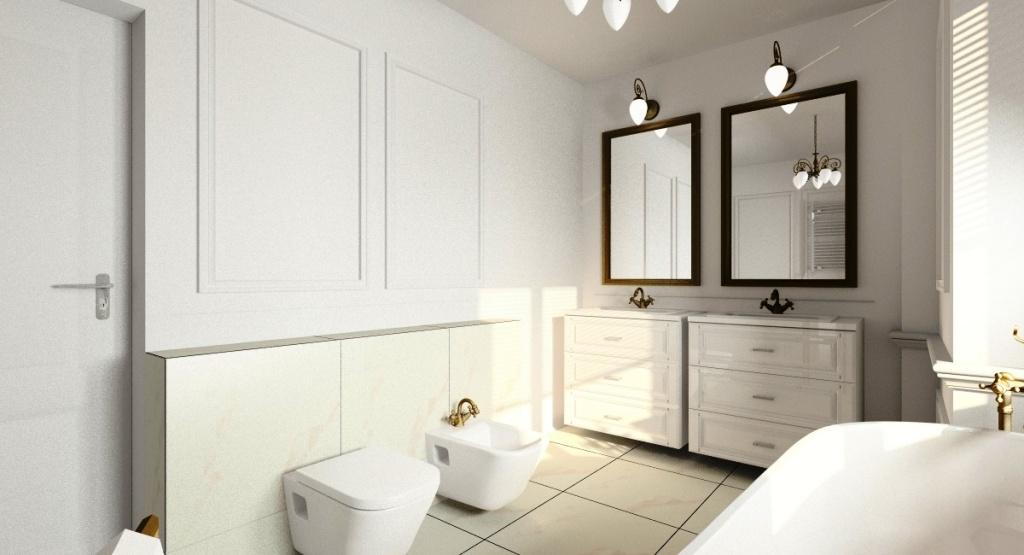 Aranżacja łazienki: projekt wnętrza w stylu nowojorskim