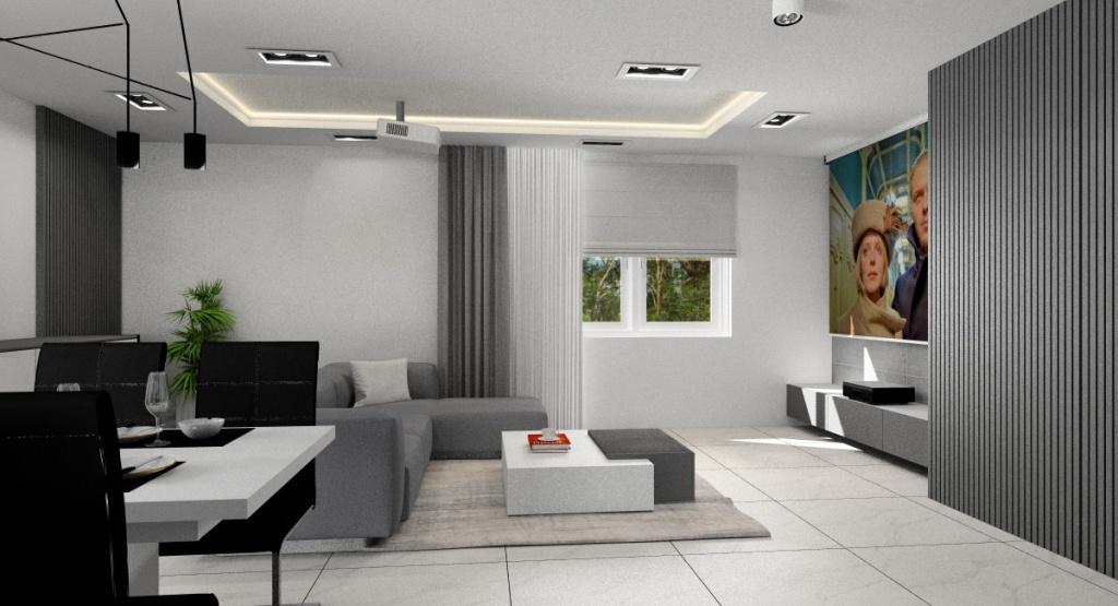 Salon, neutralne kolory