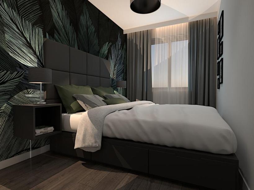 Przytulna mała sypialnia