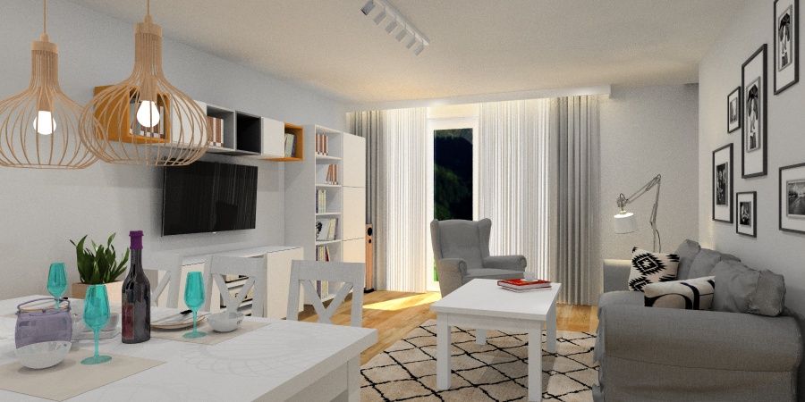 Aranżacja salonu z jadalnią. Jak urządzić nowoczesny salon?