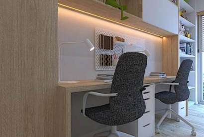 Pok&oacute;j dla rodzeństwa, dw&oacute;ch chłopc&oacute;w 8 i 3 lata i dziewczynka 6 lat. Pok&oacute;j 16m2