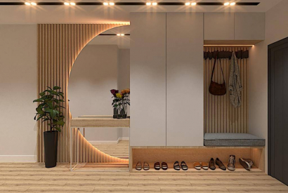 Nowoczesny przedpok&oacute;j 2022r. Aranżacje, porady, projekty