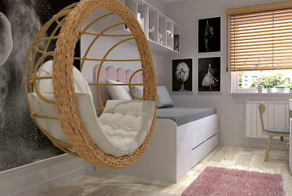 Pok&oacute;j dla dziewczynki 9 lat: Jakie kolory, meble, dodatki, dekoracje