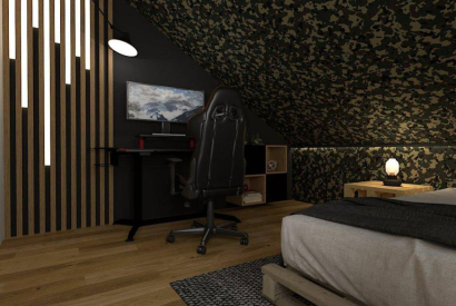 Pok&oacute;j dla 13-latka: Mieszanka wojskowych pasji i miłości do technologii