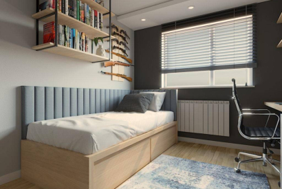 Pok&oacute;j Dla Chłopca 10m2: Harmonia Kolor&oacute;w i Funkcjonalność