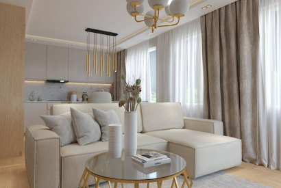 Salon z Aneksem Kuchennym: Marzenie Staje Się Rzeczywistością