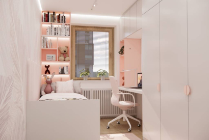Pok&oacute;j dla 11-latki &ndash; 8 m2 stylu, funkcjonalności i delikatnej energii