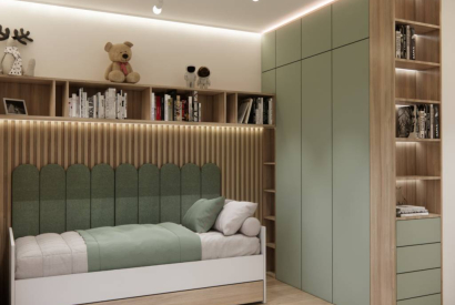 Pok&oacute;j dziewczynki 9 lat &ndash; 11 m2 funkcjonalnej przytulności