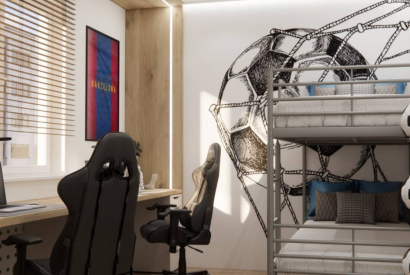 Pok&oacute;j dla dw&oacute;ch braci &ndash; spełnienie marzeń młodych piłkarzy